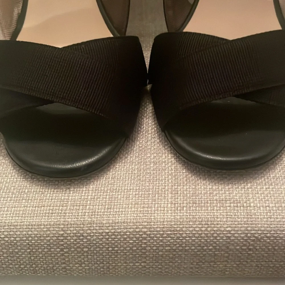 Fendi Black and Beige “Colibri” Strappy Heels - Picture 7 of 8